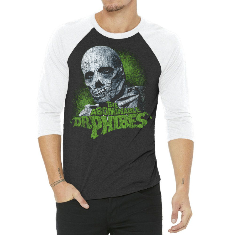 Dr. Phibes 3/4 Sleeve Shirt | Artistshot