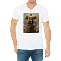 Death Sighs V-neck Tee | Artistshot