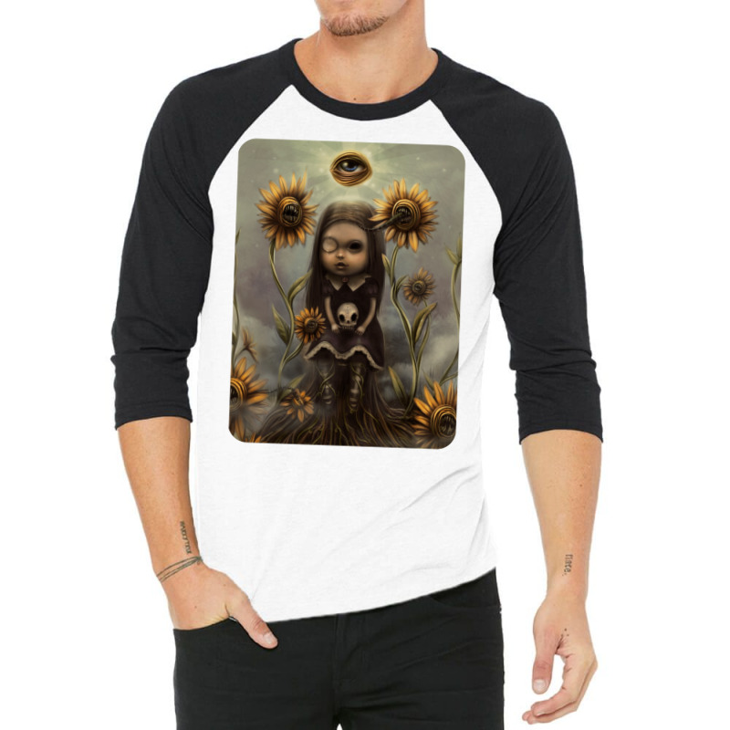 Death Sighs 3/4 Sleeve Shirt by fizzoviklea | Artistshot