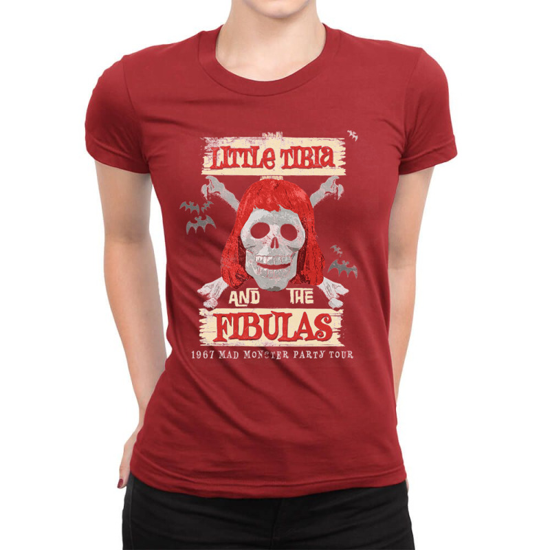 Little Tibia And The Fibulas   Mad Monster Party Ladies Fitted T-Shirt by bekirayoneio | Artistshot