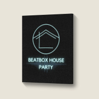 Beatbox House Party Portrait Canvas Print | Artistshot