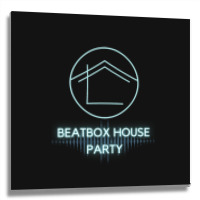 Beatbox House Party Metal Print Square | Artistshot