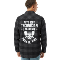 Auto Body Technician Vehicle Repair Car Maintenanc Flannel Shirt | Artistshot