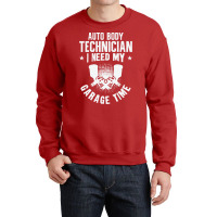 Auto Body Technician Vehicle Repair Car Maintenanc Crewneck Sweatshirt | Artistshot