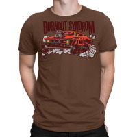 Cool Muscle Car Burnout Yellow T-shirt | Artistshot