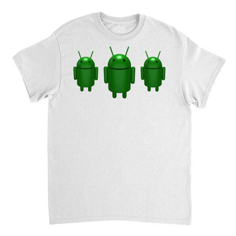 Android Green Classic T-shirt by tchofskitio | Artistshot