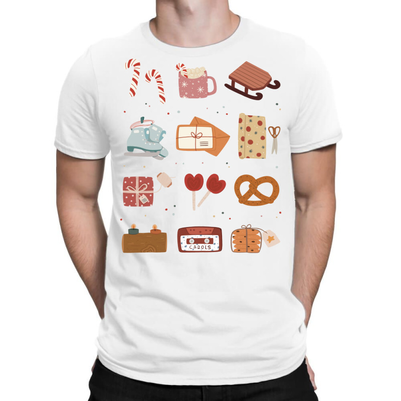 Christmas Doodles Trending T-Shirt by anteneteubeld | Artistshot