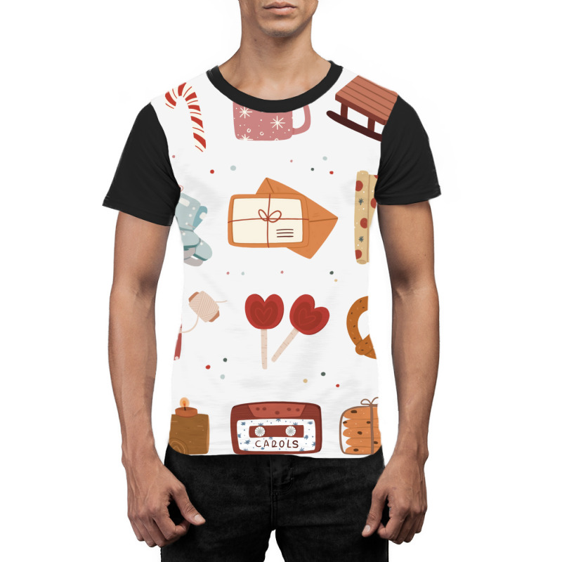 Christmas Doodles Trending Graphic T-shirt by anteneteubeld | Artistshot