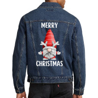 Merry Christmas Funny Christmas  20230216t05311161 Men Denim Jacket | Artistshot