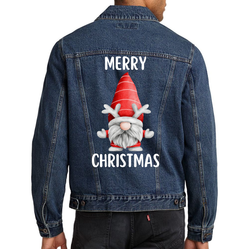 Merry Christmas Funny Christmas  20230216t05311161 Men Denim Jacket by poholdelanic | Artistshot