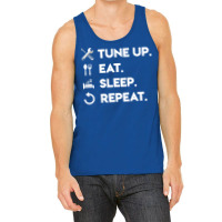 Tune Up Eat Sleep Repeat Livelihood Cute Tank Top | Artistshot