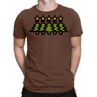 Forest Of Five Minimal Christmas Trees Gift T-shirt | Artistshot