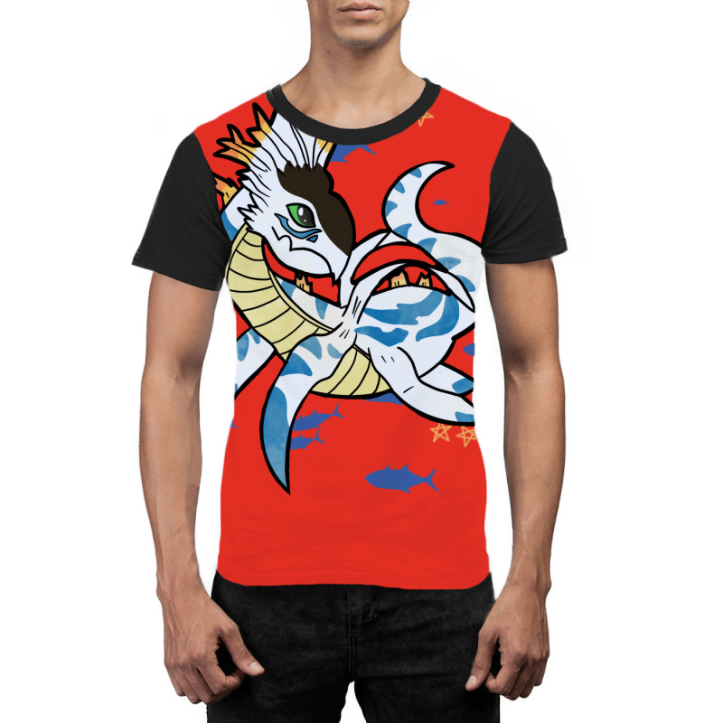 Digimon Plesiomon Graphic T-shirt | Artistshot