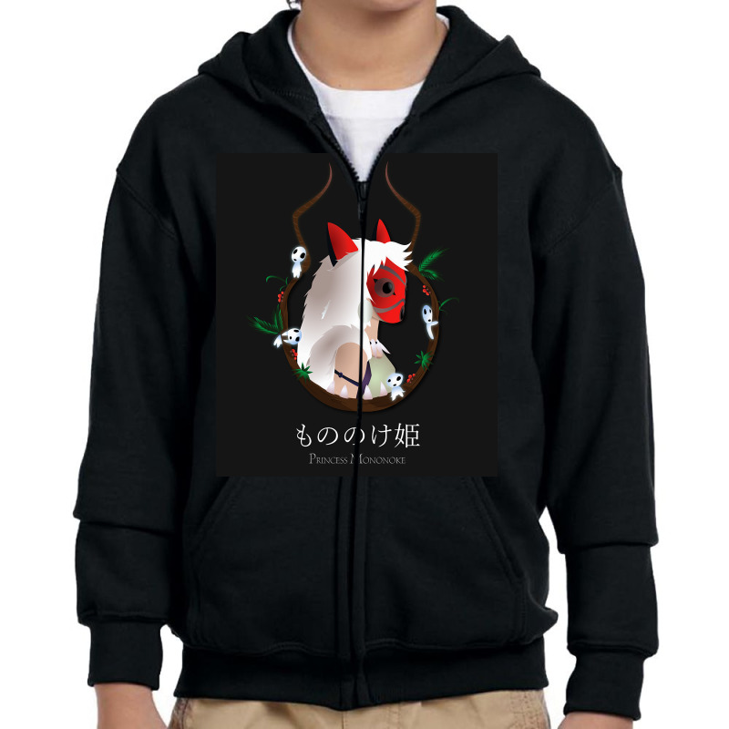 Spirit Protector Youth Zipper Hoodie by dedeknur | Artistshot