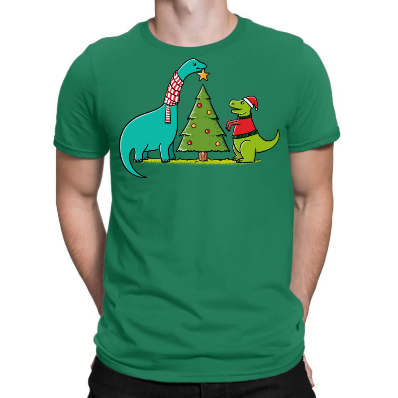 Dinosaurs Christmas Funny T-shirt | Artistshot