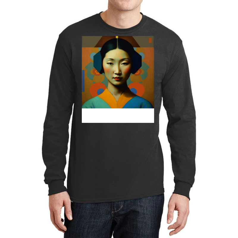 Asian Abstract 9 Humor Long Sleeve Shirts | Artistshot