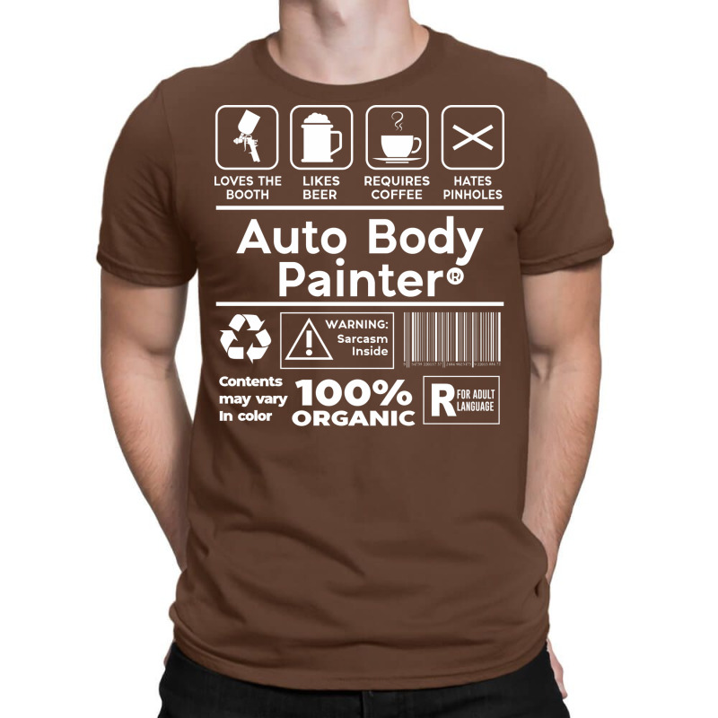 Autobody Automotive Painter Auto Body Painter Nost T-shirt | Artistshot