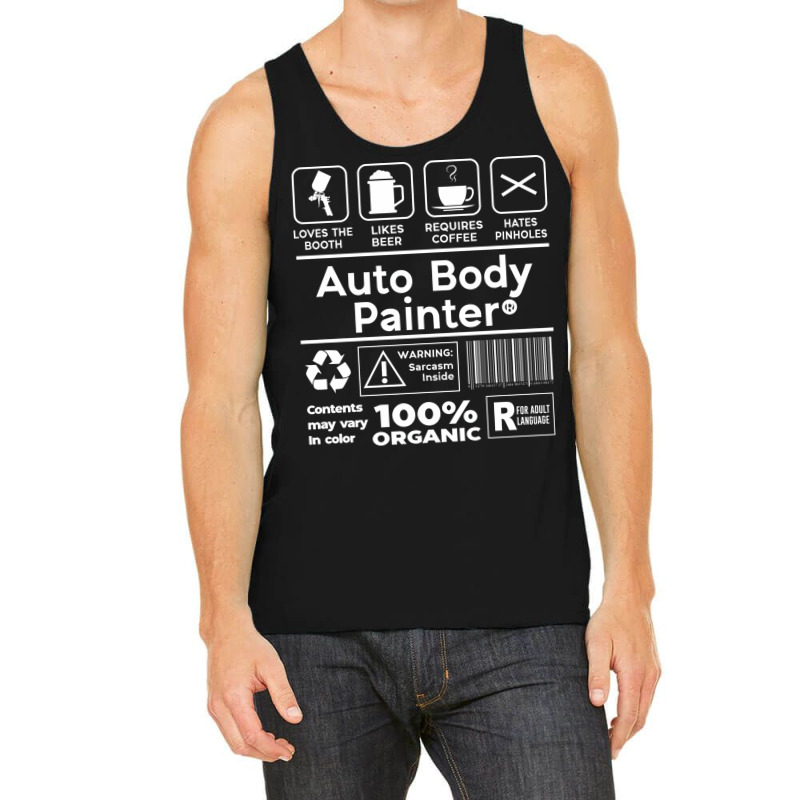 Autobody Automotive Painter Auto Body Painter Nost Tank Top | Artistshot