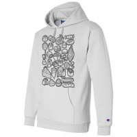 Chocolate Doodles Cocoa Pralines Fudge Champion Hoodie | Artistshot