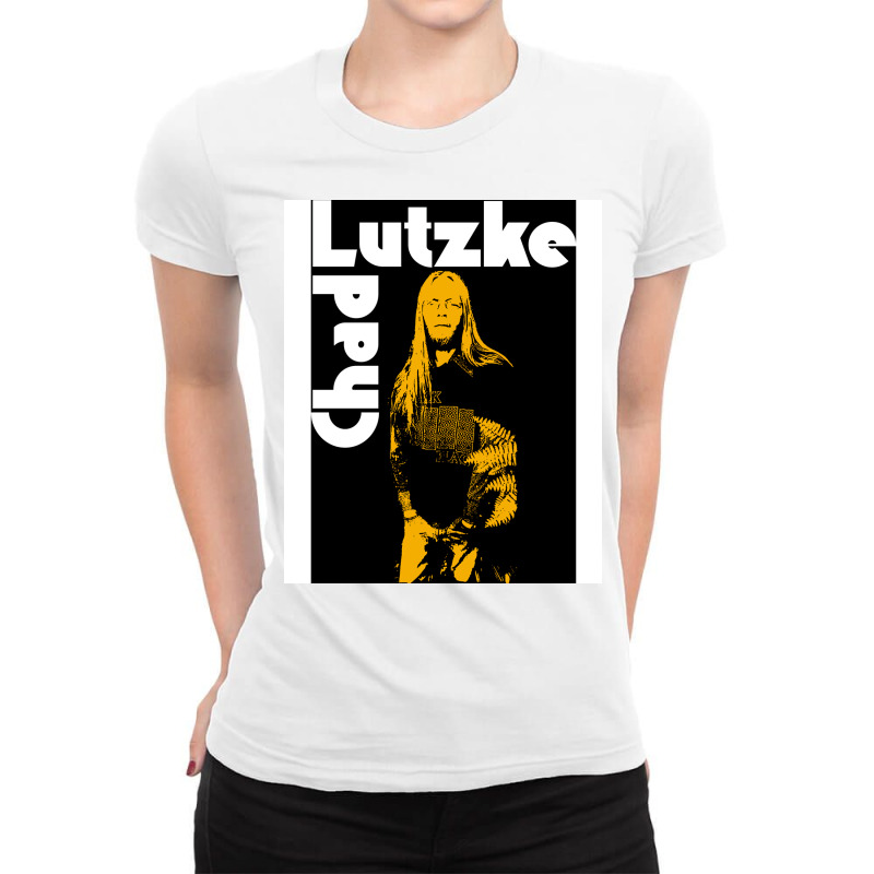 Author Chad Lutzke Vol 4 Parody Retro Ladies Fitted T-Shirt by beregakoidze1 | Artistshot