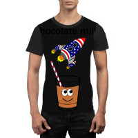 Chocolate Milk And Rocket Vintage Graphic T-shirt | Artistshot