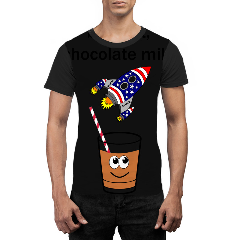 Chocolate Milk And Rocket Vintage Graphic T-shirt | Artistshot