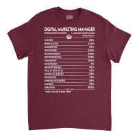 Digital Marketing Manager T  Digital Marketing Man Classic T-shirt | Artistshot