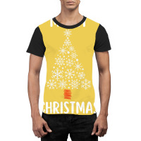 Merry Christmas Funny Christmas  Green Graphic T-shirt | Artistshot