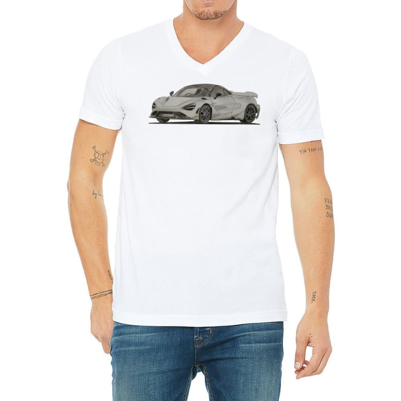 Automobile 80s V-neck Tee | Artistshot