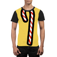 One Candy Cane For Christmas Vintage Graphic T-shirt | Artistshot