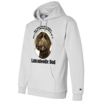 Labradoodle Dad Vintage Champion Hoodie | Artistshot