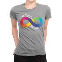 Infinitely Autistic Humor Ladies Fitted T-shirt | Artistshot