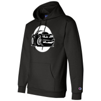 Seventies  Muscle Car Cartoon Hipster Champion Hoodie | Artistshot