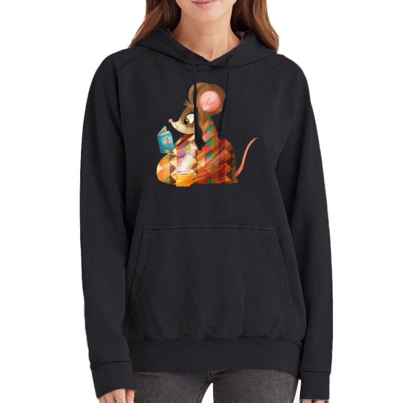 Cosy Mouse 80s Vintage Hoodie by alheklupsm | Artistshot