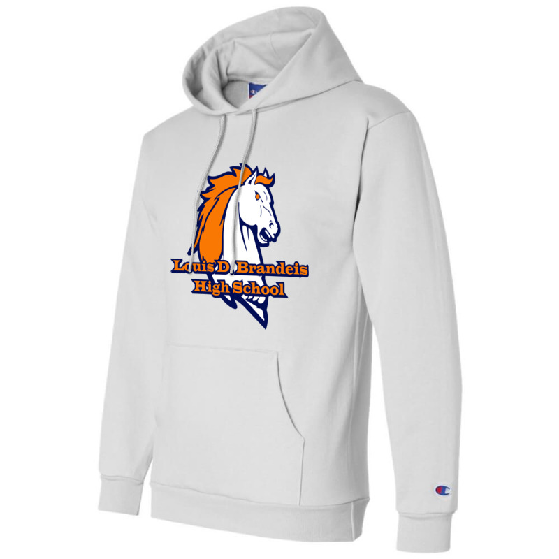 Louis D Brandeis High School, San Antonio Champion Hoodie by FormulasData | Artistshot