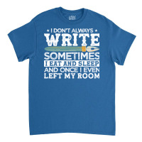 Novelist Author Writer Hipster Classic T-shirt | Artistshot