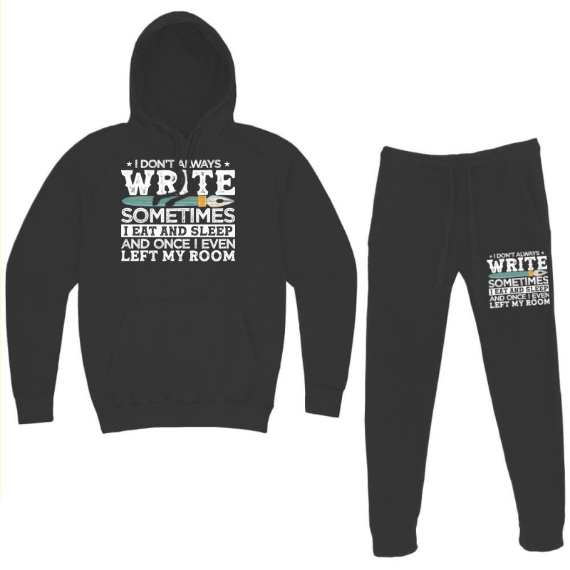 Novelist Author Writer Hipster Hoodie & Jogger set by fgclabdib | Artistshot