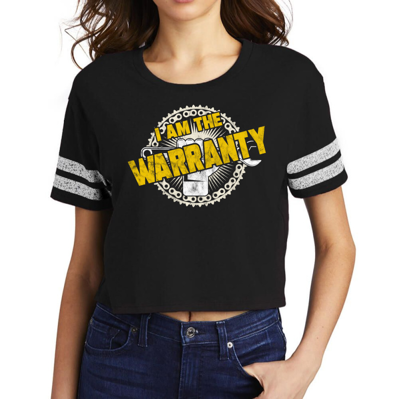 I Am The Warranty Funny Car Enthusiast Car Mechani Scorecard Crop Tee by wyllycavala2 | Artistshot