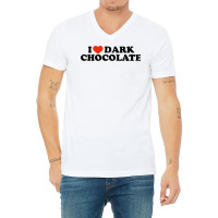 I Heart Dark Chocolate Nature V-neck Tee | Artistshot