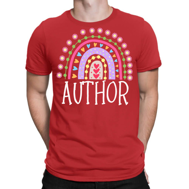 Author Rainbow Gifts Funny T-shirt | Artistshot