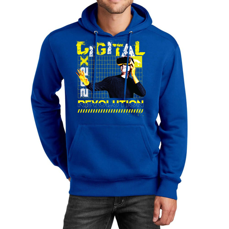 Digital Revolution Nostalgia Unisex Hoodie | Artistshot