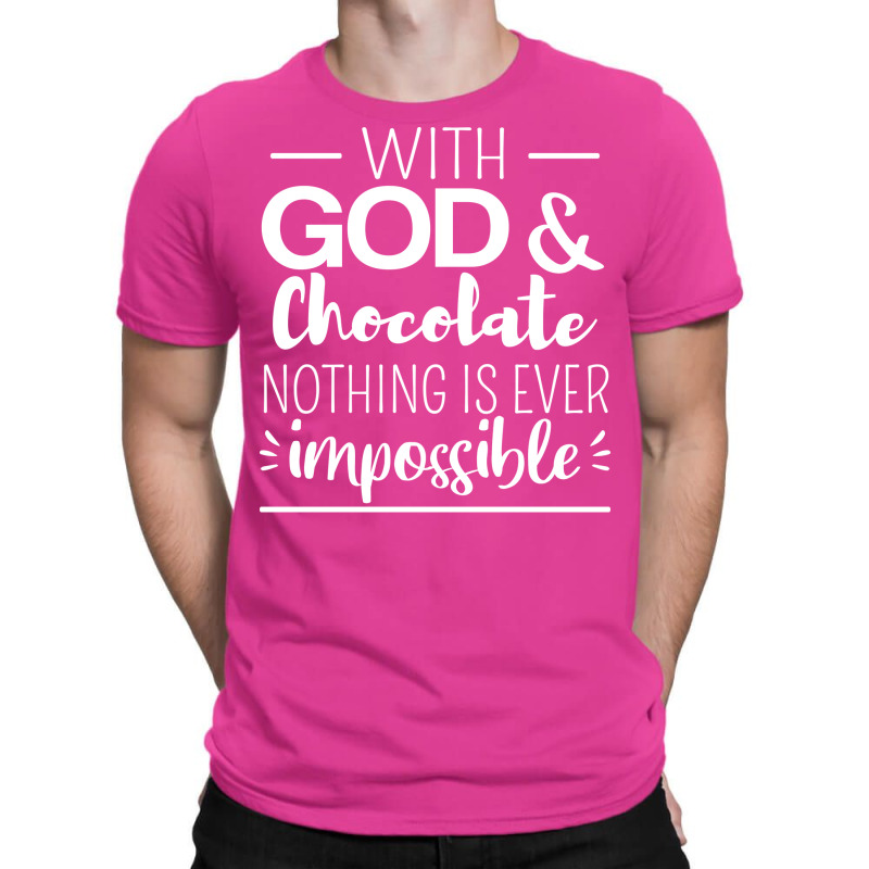 Religious Chocolate Lover 70s T-shirt | Artistshot