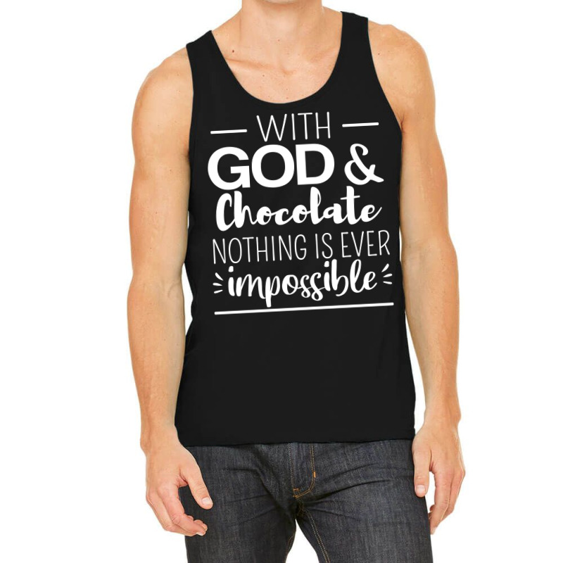 Religious Chocolate Lover 70s Tank Top | Artistshot