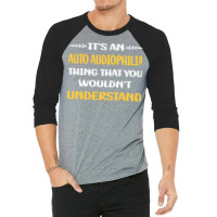 You Would Not Understand Auto Audiophilia Blue 3/4 Sleeve Shirt | Artistshot