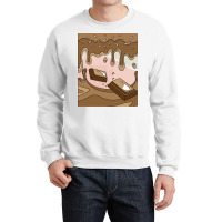 Sweet Temptation Surprise Chocolate Girl Crewneck Sweatshirt | Artistshot