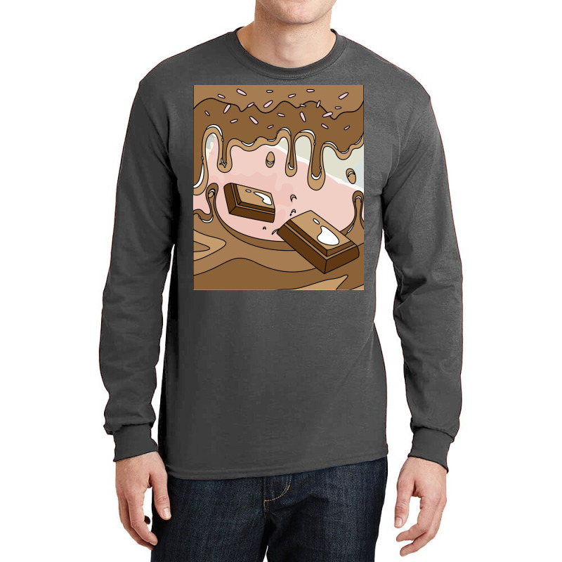 Sweet Temptation Surprise Chocolate Girl Long Sleeve Shirts | Artistshot