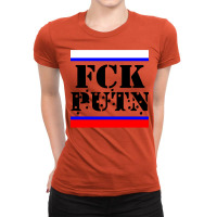 Fck Putin Fuck Putin Ladies Fitted T-shirt | Artistshot