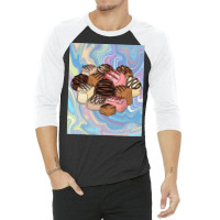 Sweet Temptation Surprise Chocolate Travel Gift 3/4 Sleeve Shirt | Artistshot