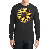 Yellow Donut Doughnut Chocolate Icing Frosting Gir Long Sleeve Shirts | Artistshot