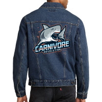 Carnivore Diet Life Meat Animal Ketogenic Ruminant Men Denim Jacket | Artistshot